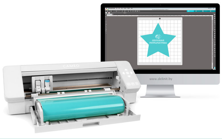 Silhouette Studio software and plotter