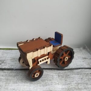 Tractor free laser cut file